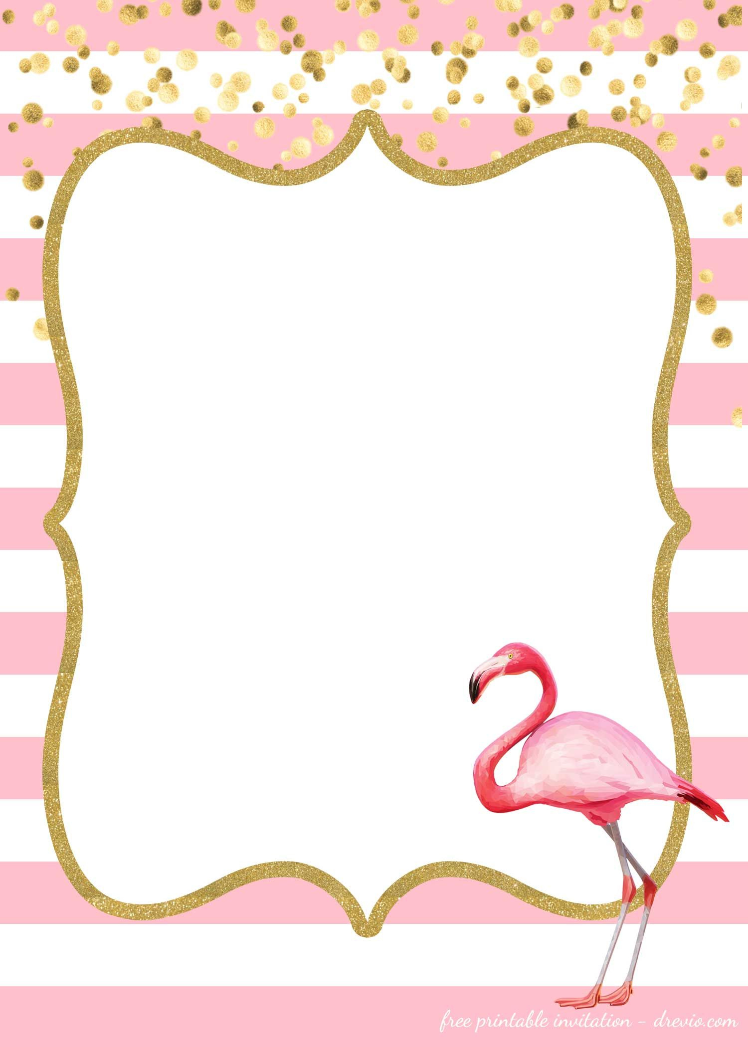 16+ Free Flamingo Invitations Templates – Downloadable – For Any intended for Free Printable Flamingo Birthday Cards