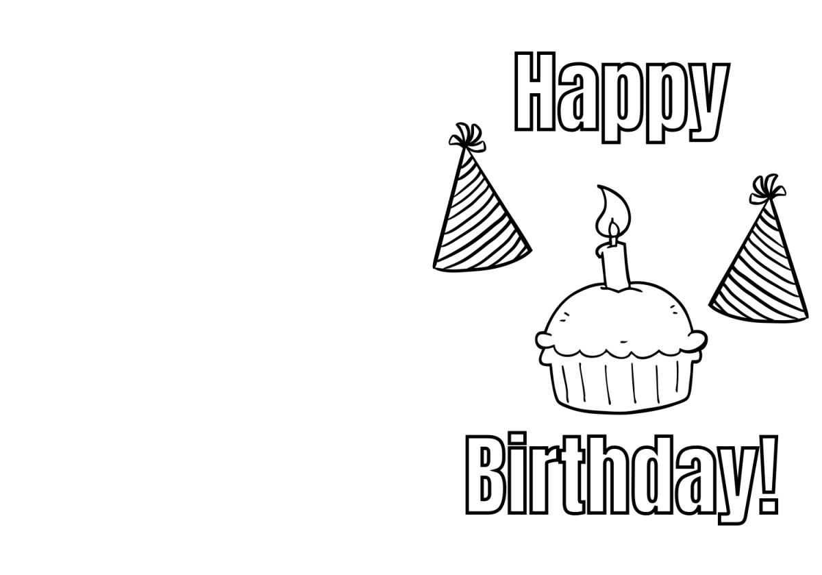 20 Printable Birthday Cards To Color - Parade for Printable Colorable Birthday Cards