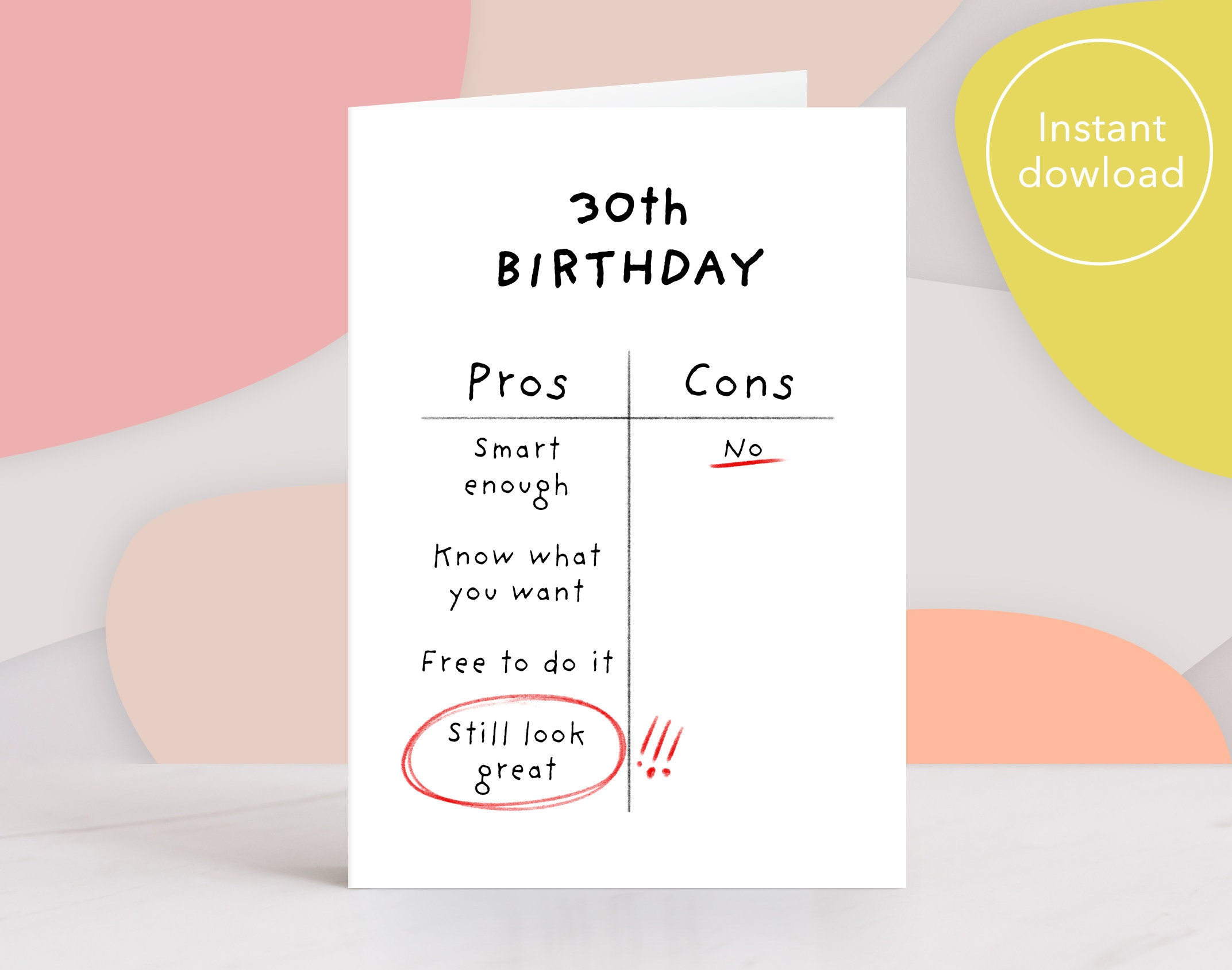 30Th Birthday Card Printable. Funny Birthday Card For Best Friend for Free Printable 30Th Birthday Cards