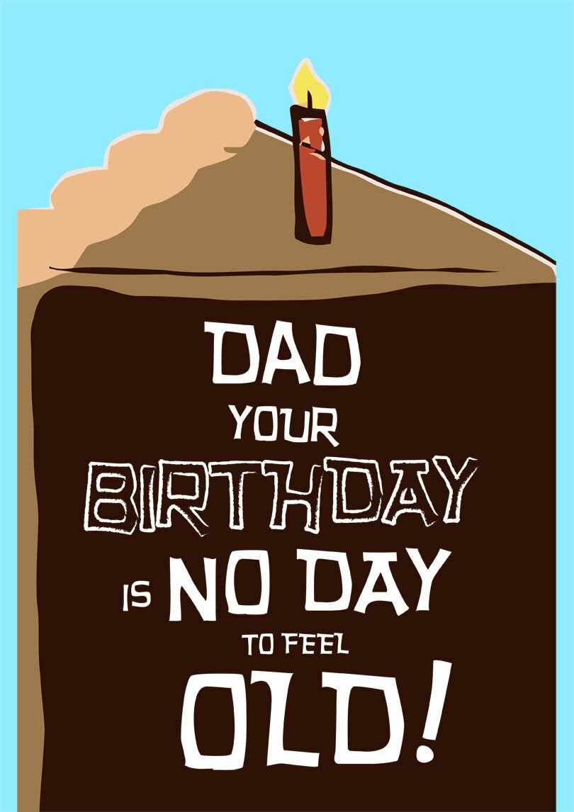 33 Awesome Printable Birthday Cards For Dads (Free for Free Printable Birthday Cards For Dad Funny