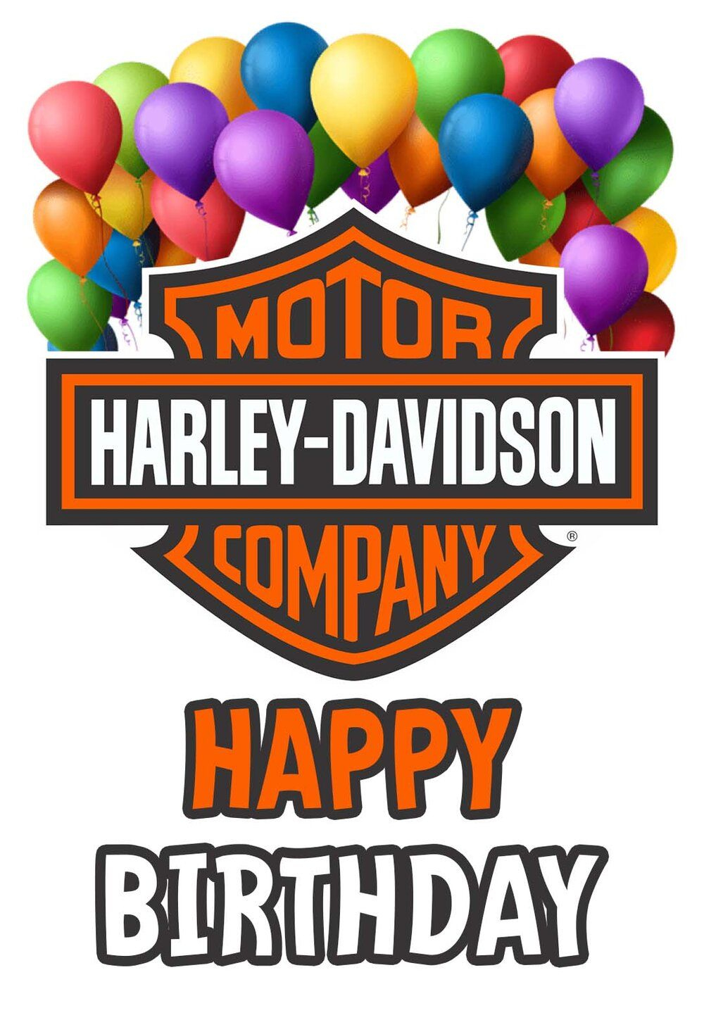 6 Harley Davidson Printable Birthday Cards (Free) — Printbirthday in Harley Davidson Printable Birthday Cards