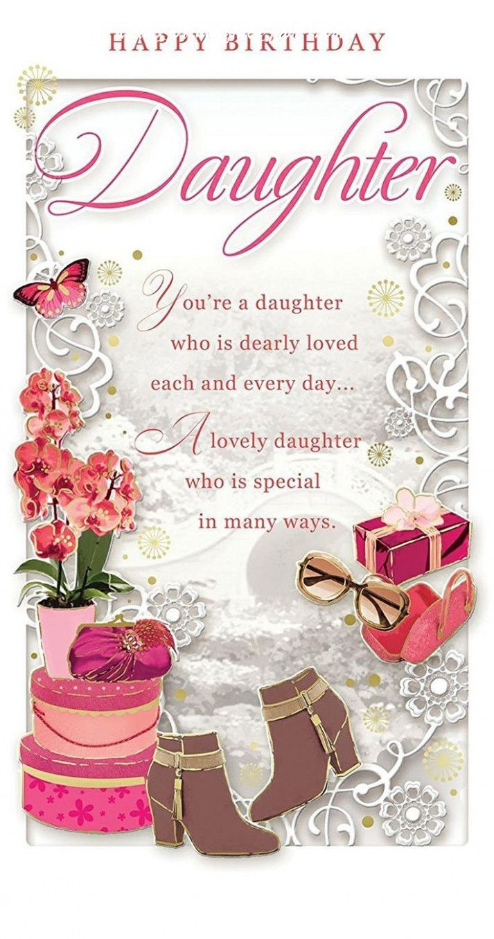 9 Free Birthday Cards For Daughter From Mom for Free Printable Birthday Cards For Daughter