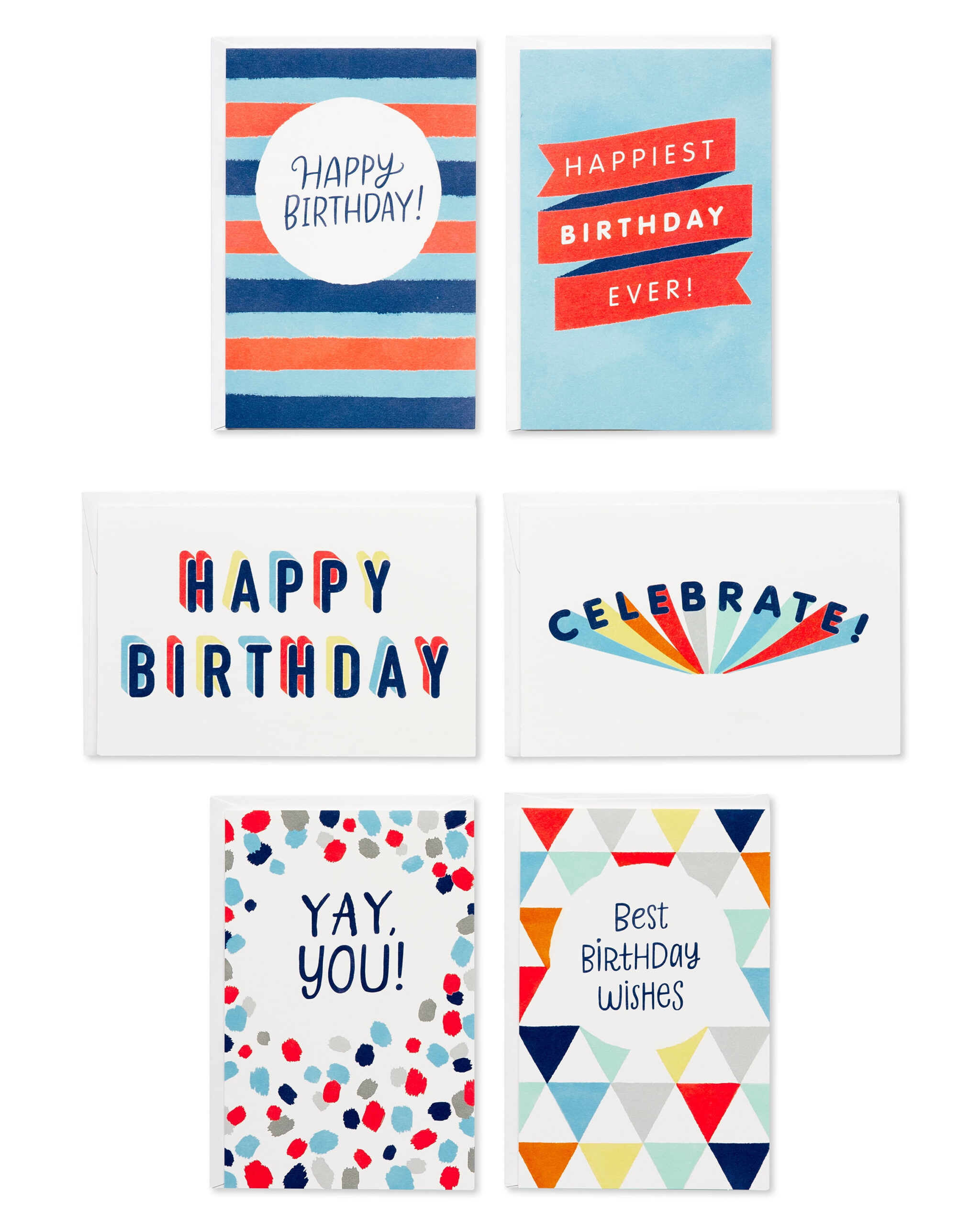 American Greetings Birthday Cards, Bold Birthday Designs (48-Count) regarding American Greetings Printable Birthday Cards