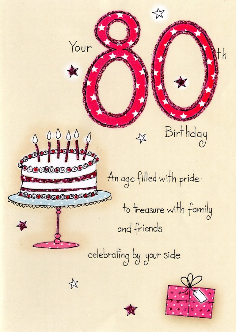 Amsbe - Free 80Th, 90Th, And 100Th Birthday Cards, Ecards Fyi pertaining to Free Printable 80th Birthday Cards