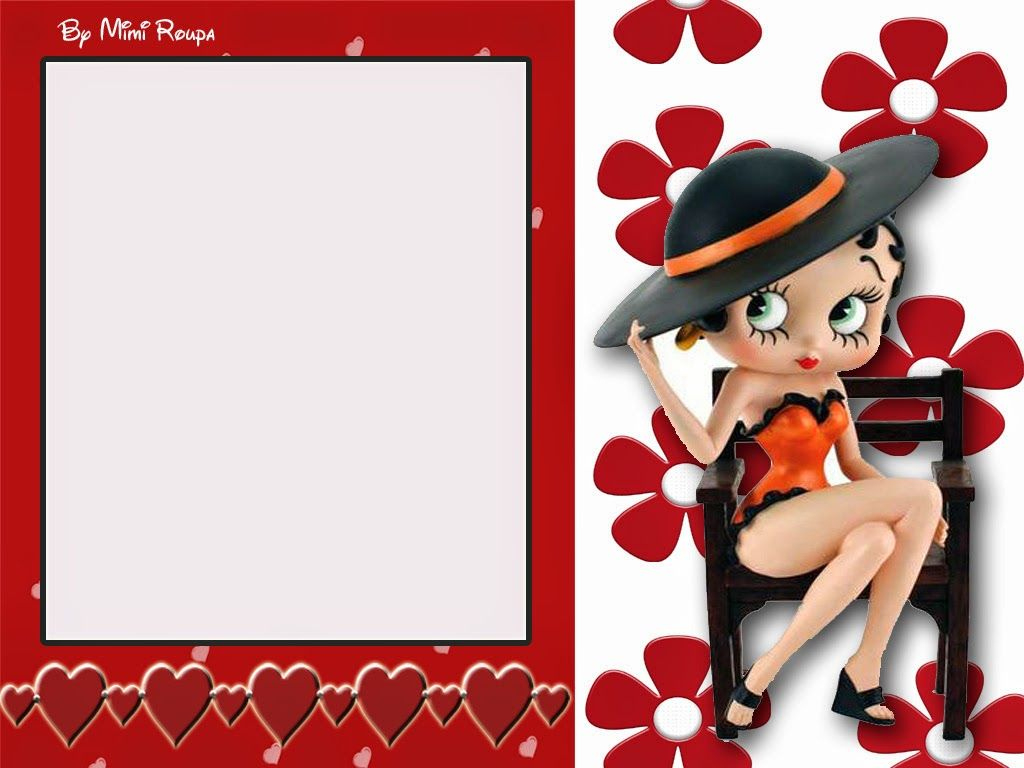 Betty Boop Free Printable Cards Or Invitations. intended for Free Printable Betty Boop Birthday Cards