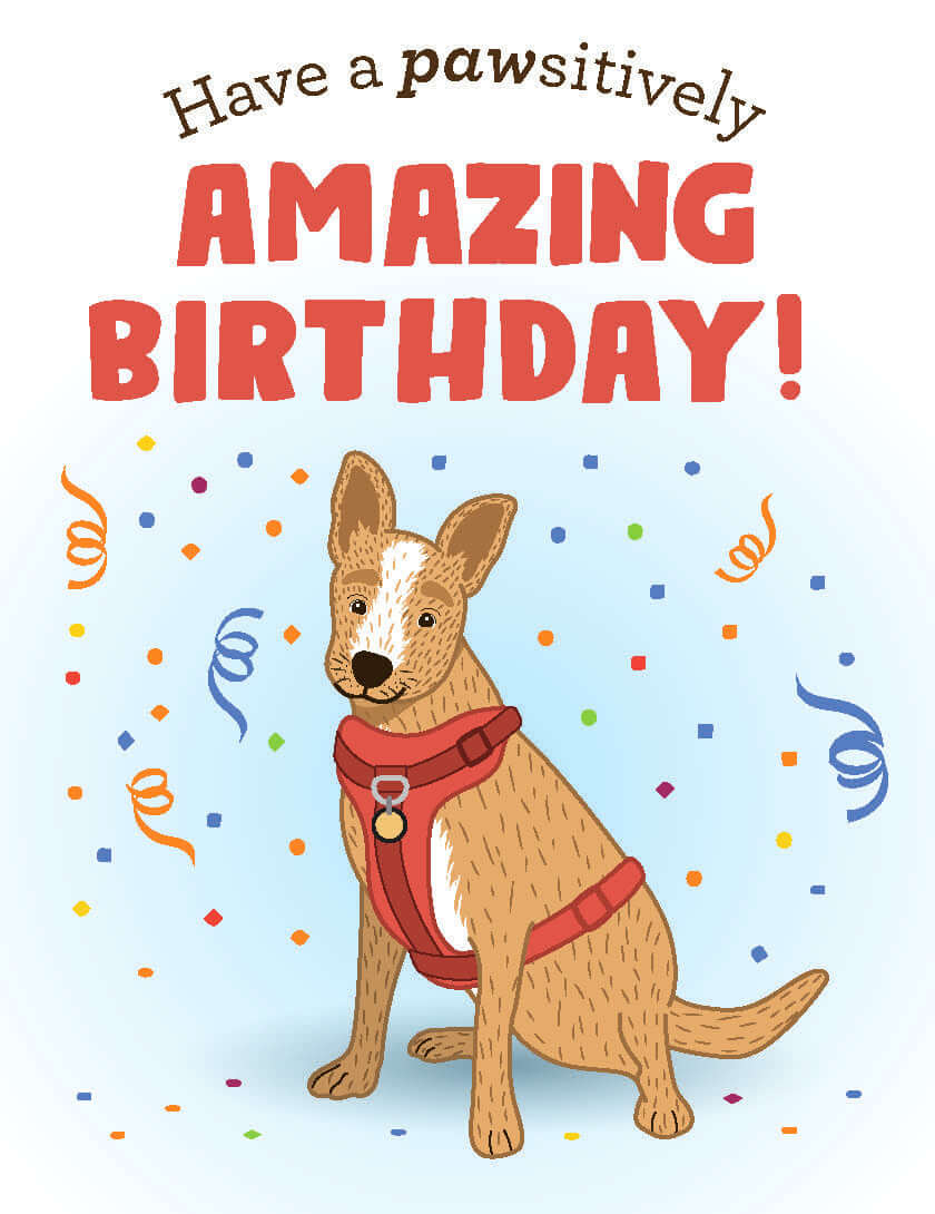 Birthday Cards For Kids | Peta Kids for Free Printable Birthday Cards From Dogs