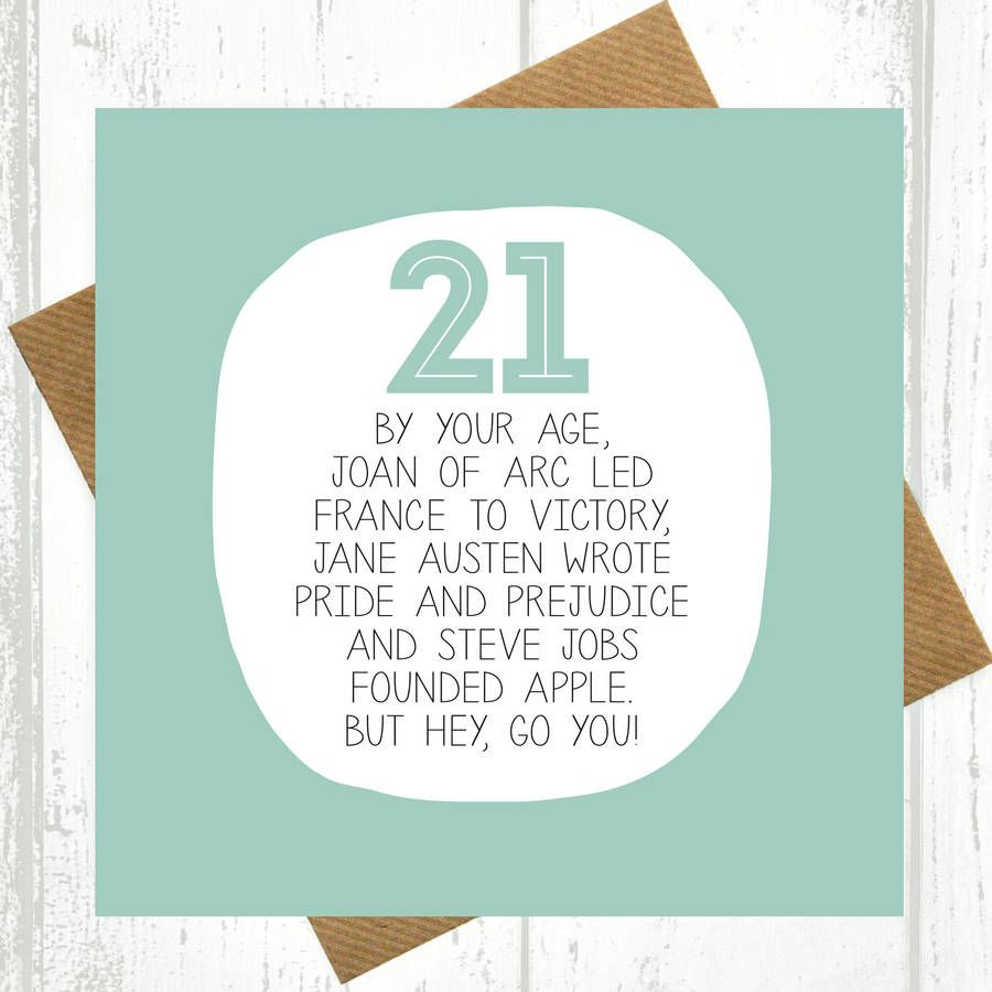 By Your Age… Funny 21St Birthday Cardpaper Plane pertaining to Free Printable Funny 21St Birthday Cards