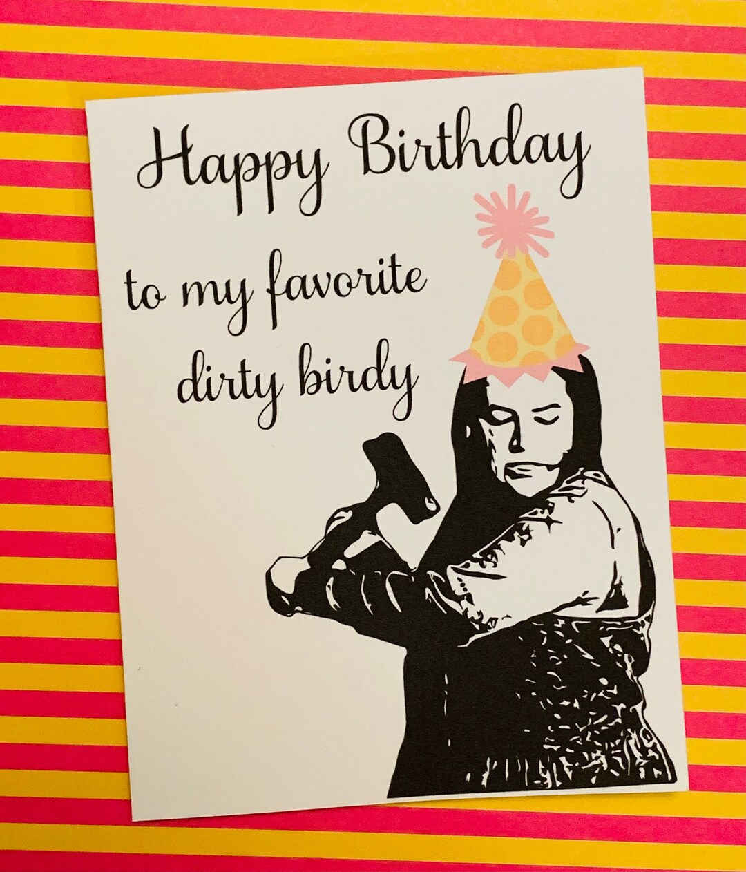 Dirty Birdy Birthday Card, Misery Cards, Annie Wilkes, Funny Birthday Cards, Unique Cards, Adult Birthday Cards, - Etsy.de with Dirty Birthday Cards Printable