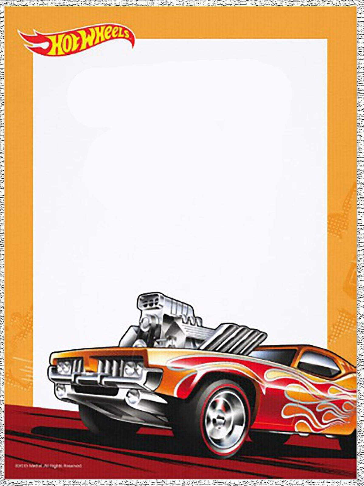 Exclusive Hot Wheels Invitations For A Turbo-Charged Birthday Bash for Hot Wheels Birthday Card Printable