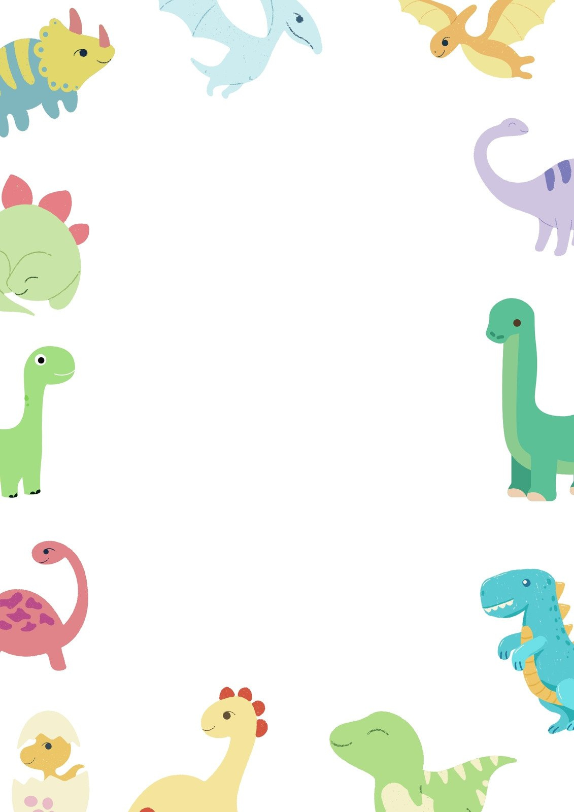 Free And Customizable Dinosaur Templates intended for Free Printable Dinosaur Birthday Cards