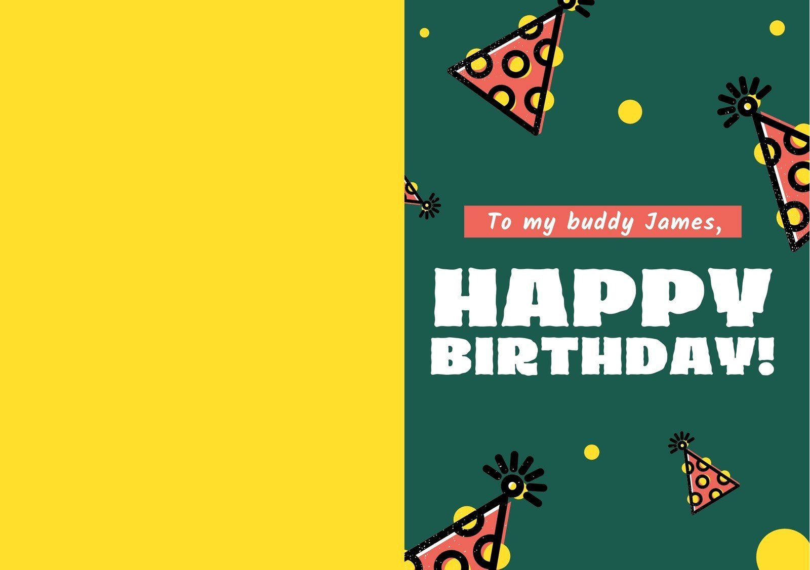 Free Online Birthday Card Maker | Canva for Online Birthday Card Printable