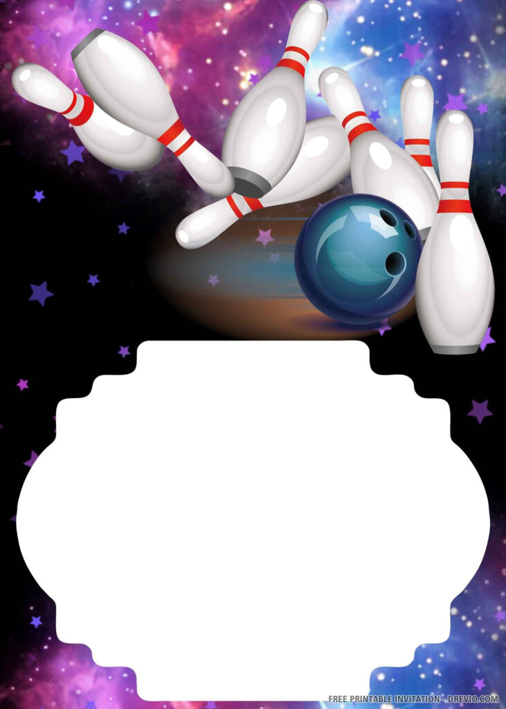 Printable Birthday Cards Bowling