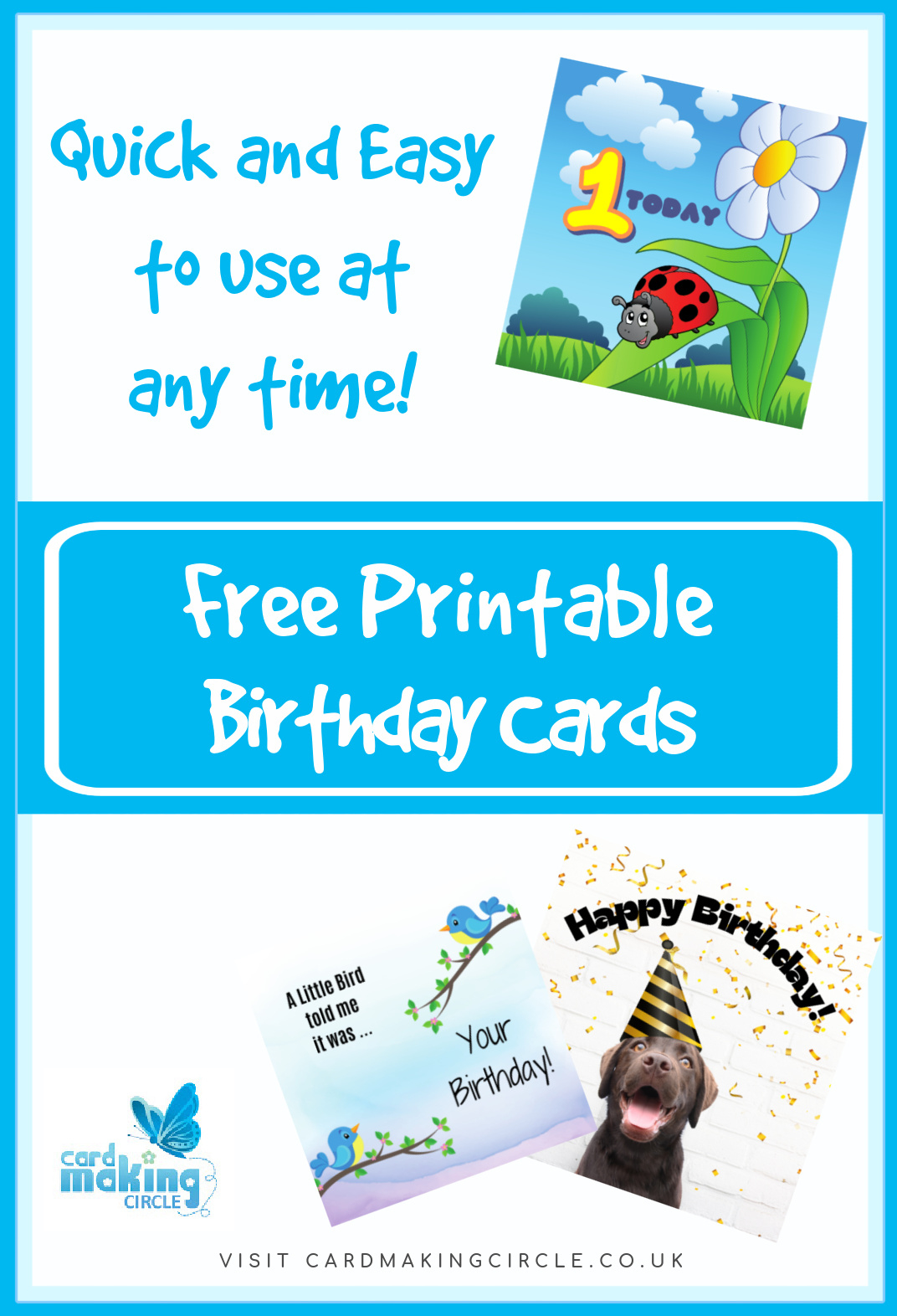 Free Printable Birthday Cards in Easy Free Printable Birthday Cards