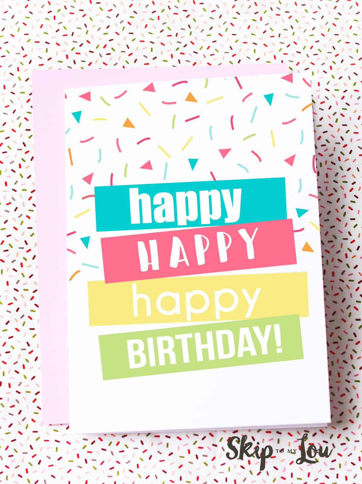 Free Printable Birthday Cards | Skip To My Lou for Printable Birthday Card For Teacher