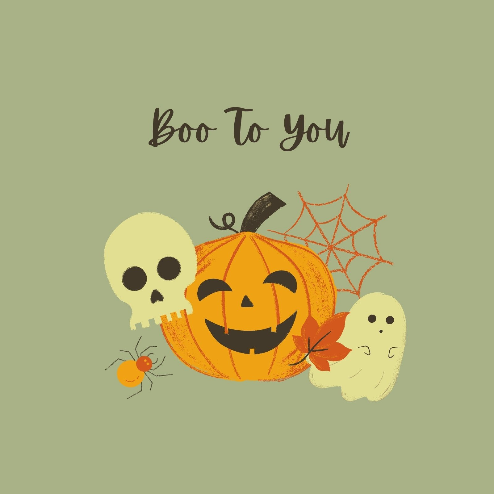 Free Printable Editable Halloween Card Templates | Canva for Printable Halloween Birthday Cards