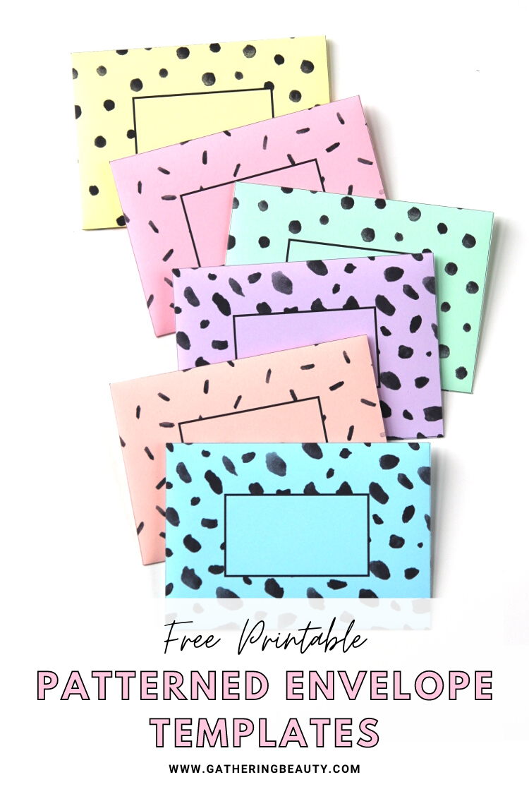 Free Printable Envelope Template — Gathering Beauty throughout Free Printable Birthday Card Envelopes