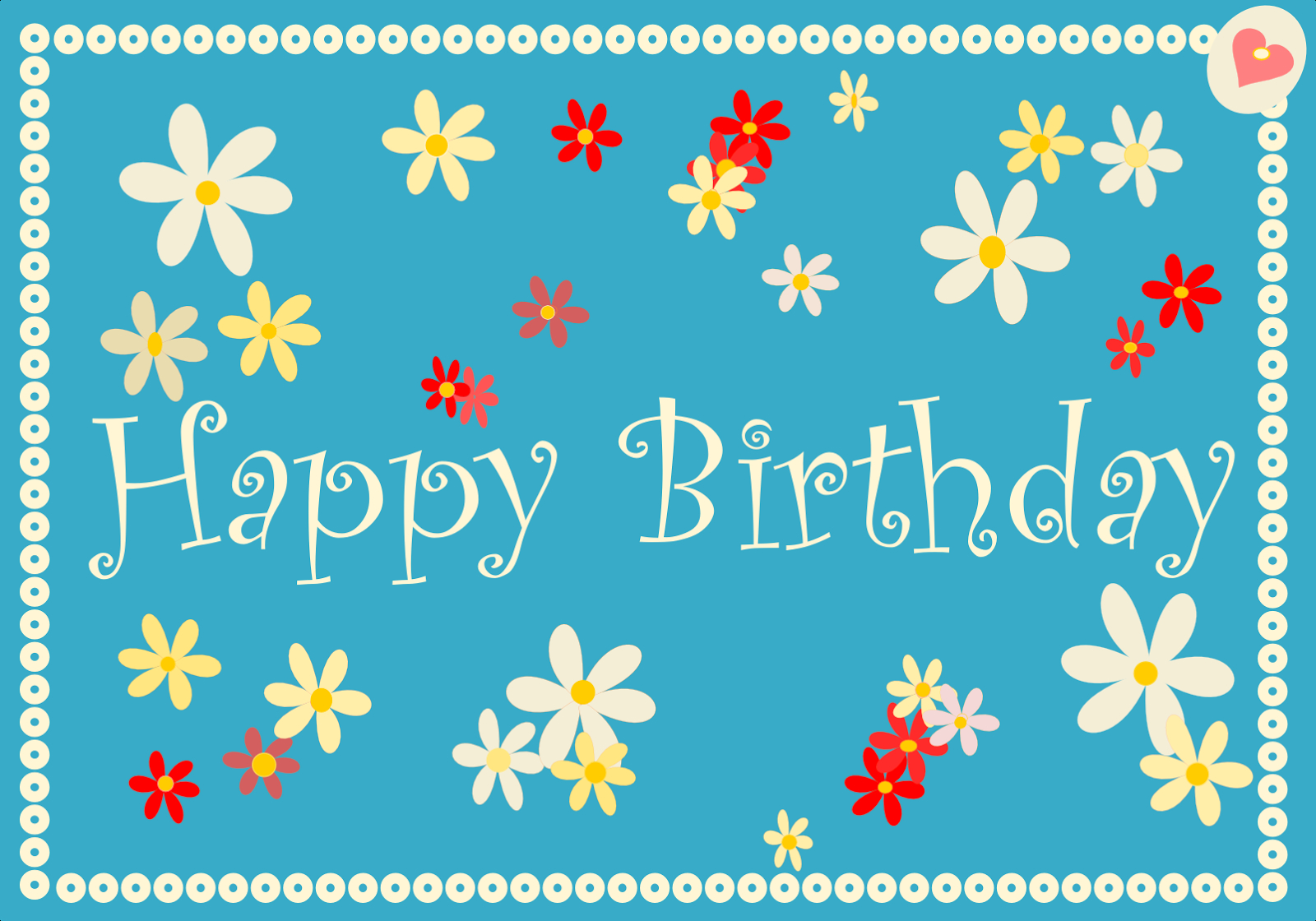 Free Printable Happy Birthday Cards – Ausdruckbare for Online Birthday Cards Printable