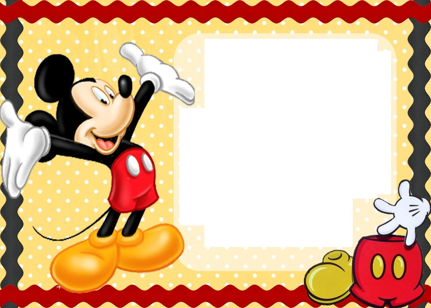 Free Printable Mickey Mouse Birthday Cards pertaining to Free Printable Mickey Mouse Birthday Cards