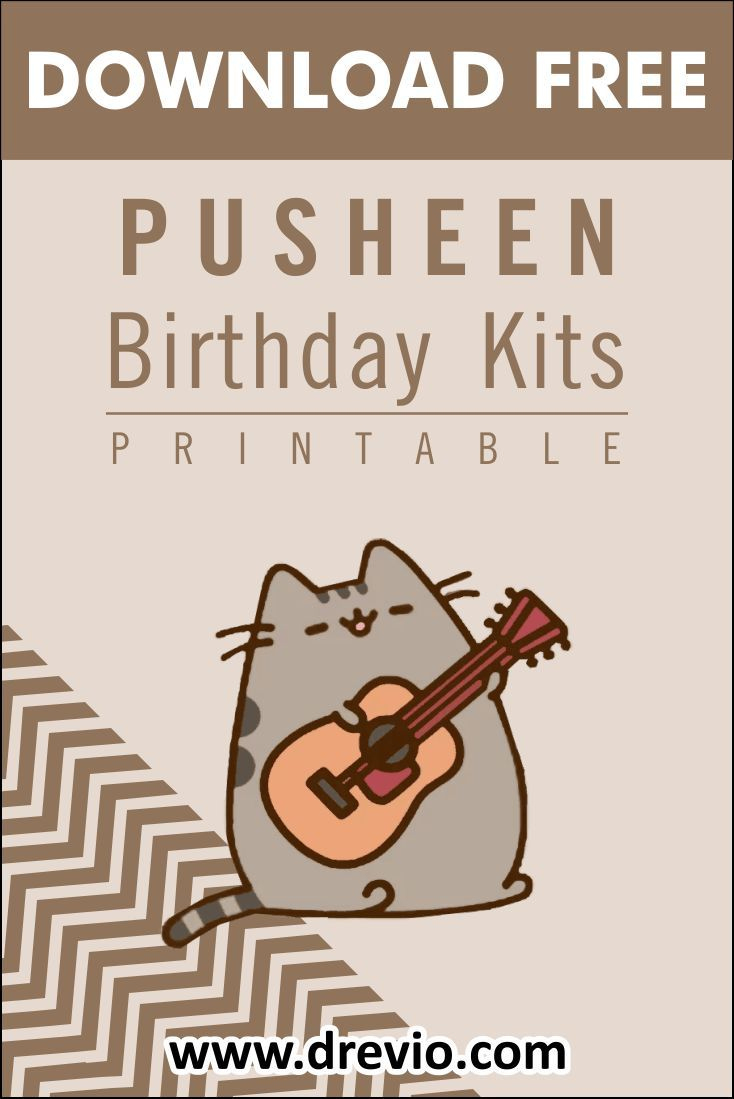 Free Printable) – Sonic The Hedgehog Birthday Party Kits Templates with regard to Pusheen Birthday Card Printable