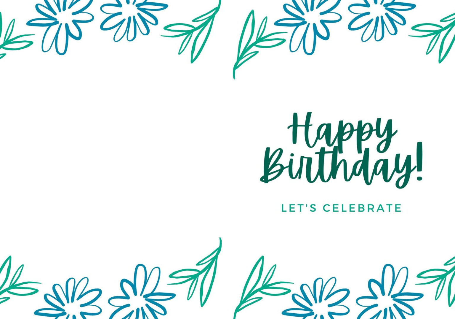 Printable Folded Birthday Cards FREE Printable Birthday Cards