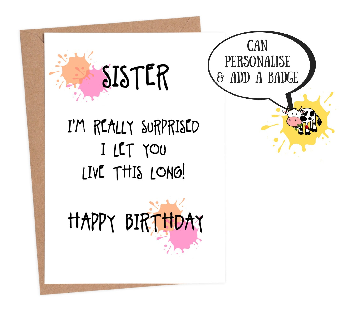 Funny Birthday Card Sister, Birthday Card Funny Sister Birthday throughout Funny Printable Birthday Cards For Sister