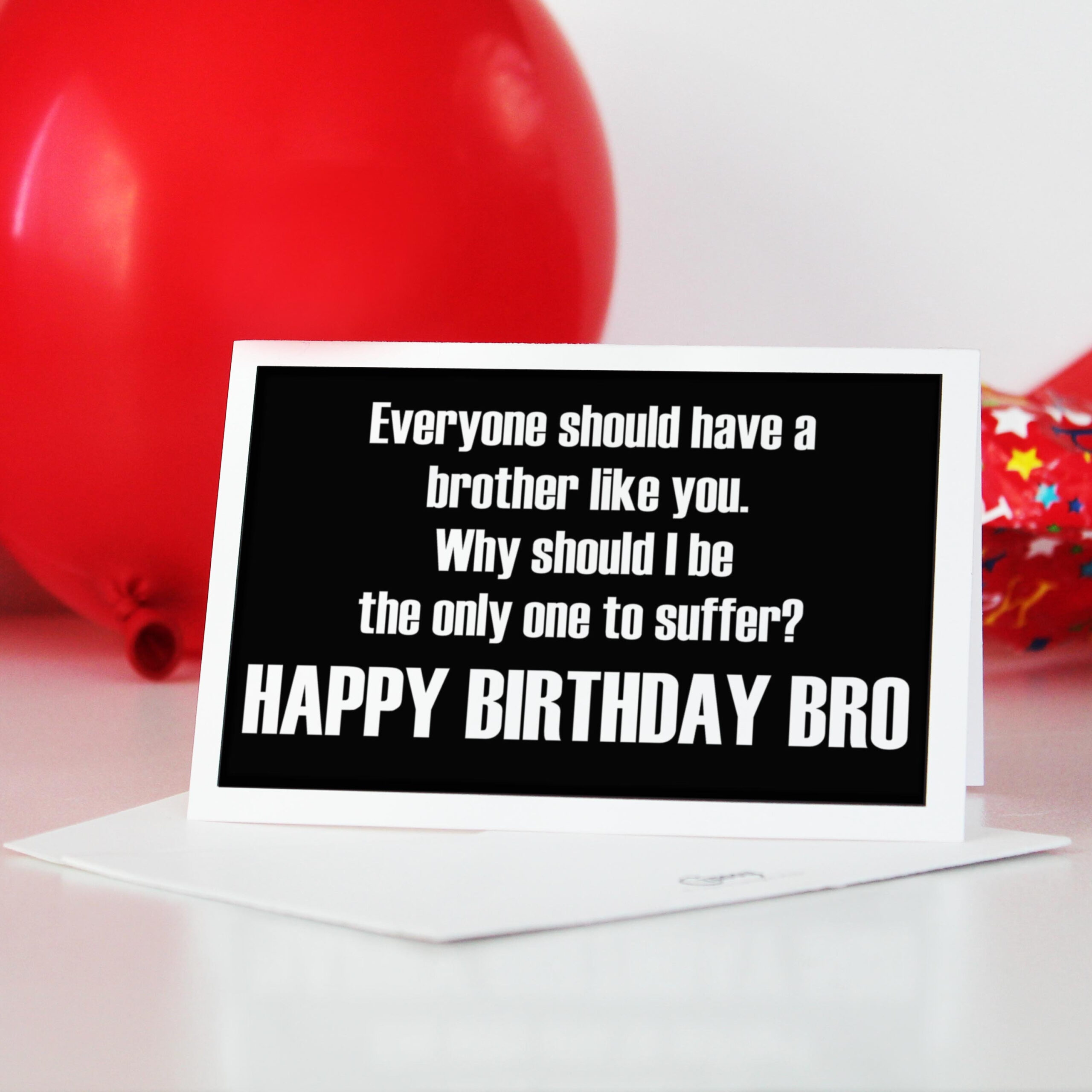 Funny Printable Birthday Card For Your Brother. Happy Birthday Bro within Funny Brother Birthday Cards Printable