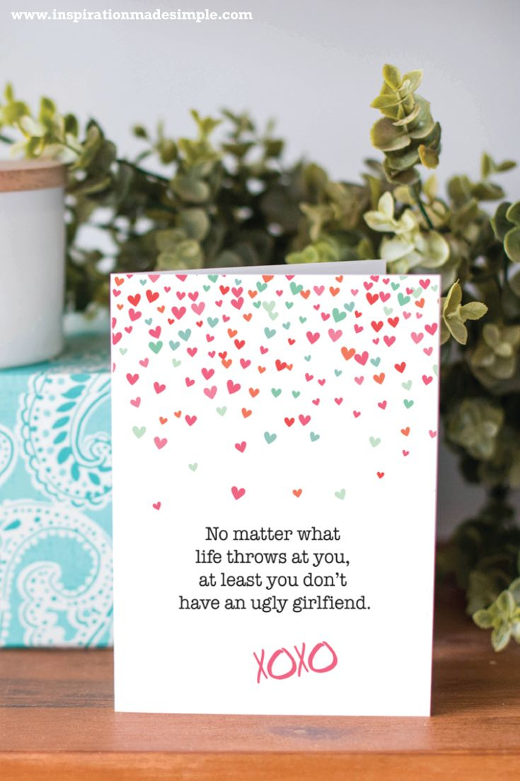 Funny Printable Card For Boyfriends - Inspiration Made Simple for Funny Birthday Cards For Boyfriend Printable