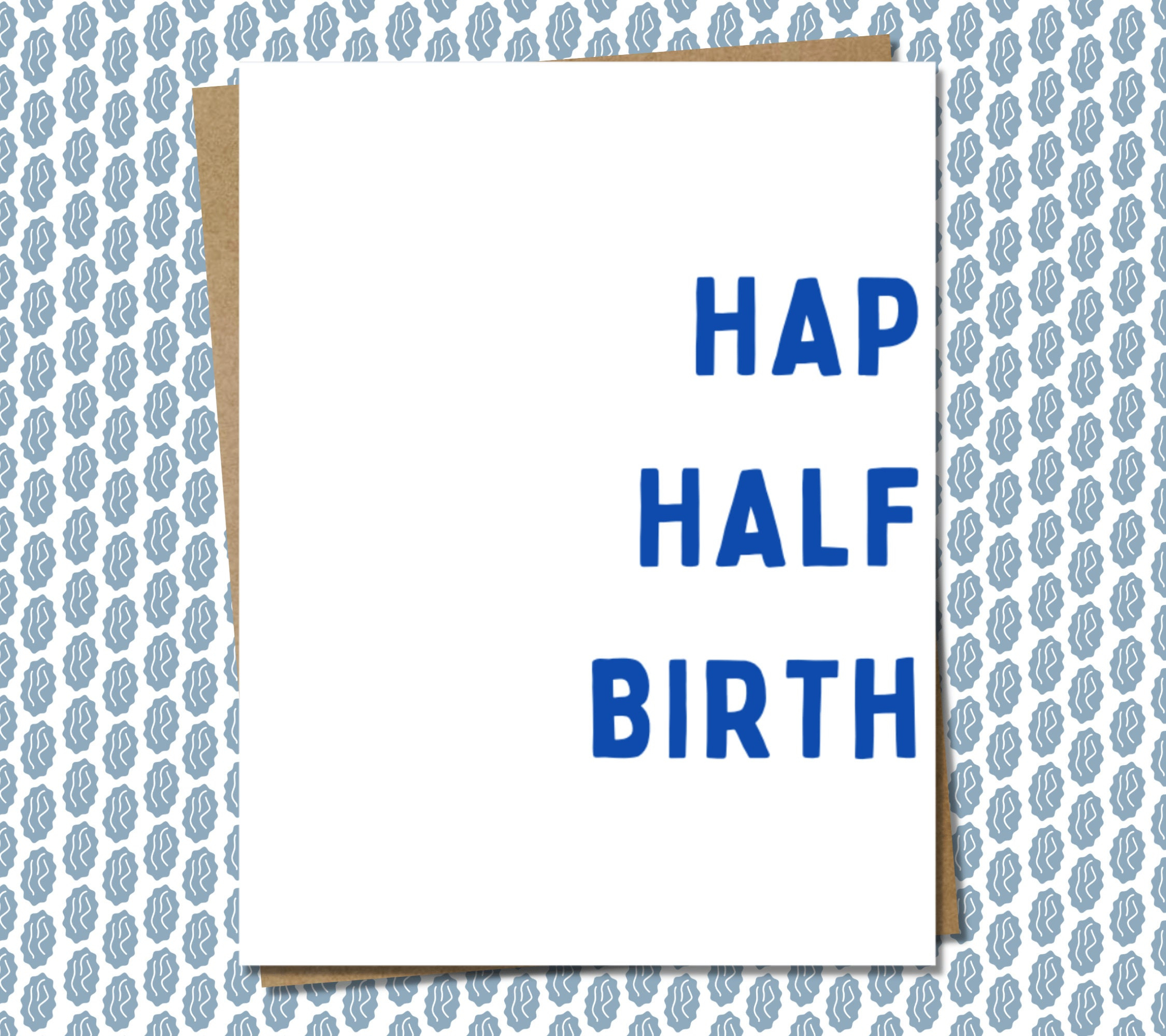 Half Birthday Card With Half The Words, For Friend Who Insists On regarding Half Birthday Cards Printable