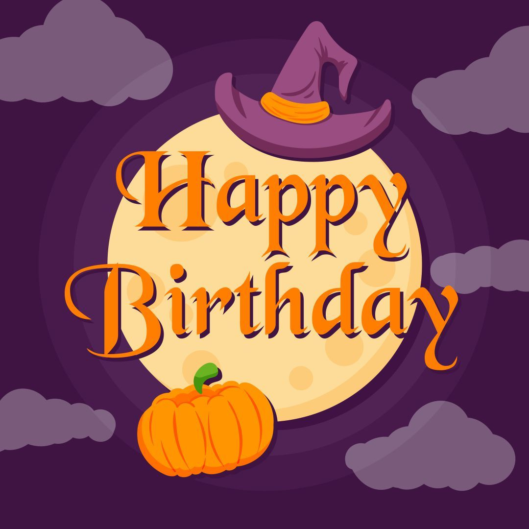 Halloween Cards - 15 Free Pdf Printables | Printablee | Happy in Halloween Birthday Cards Free Printable