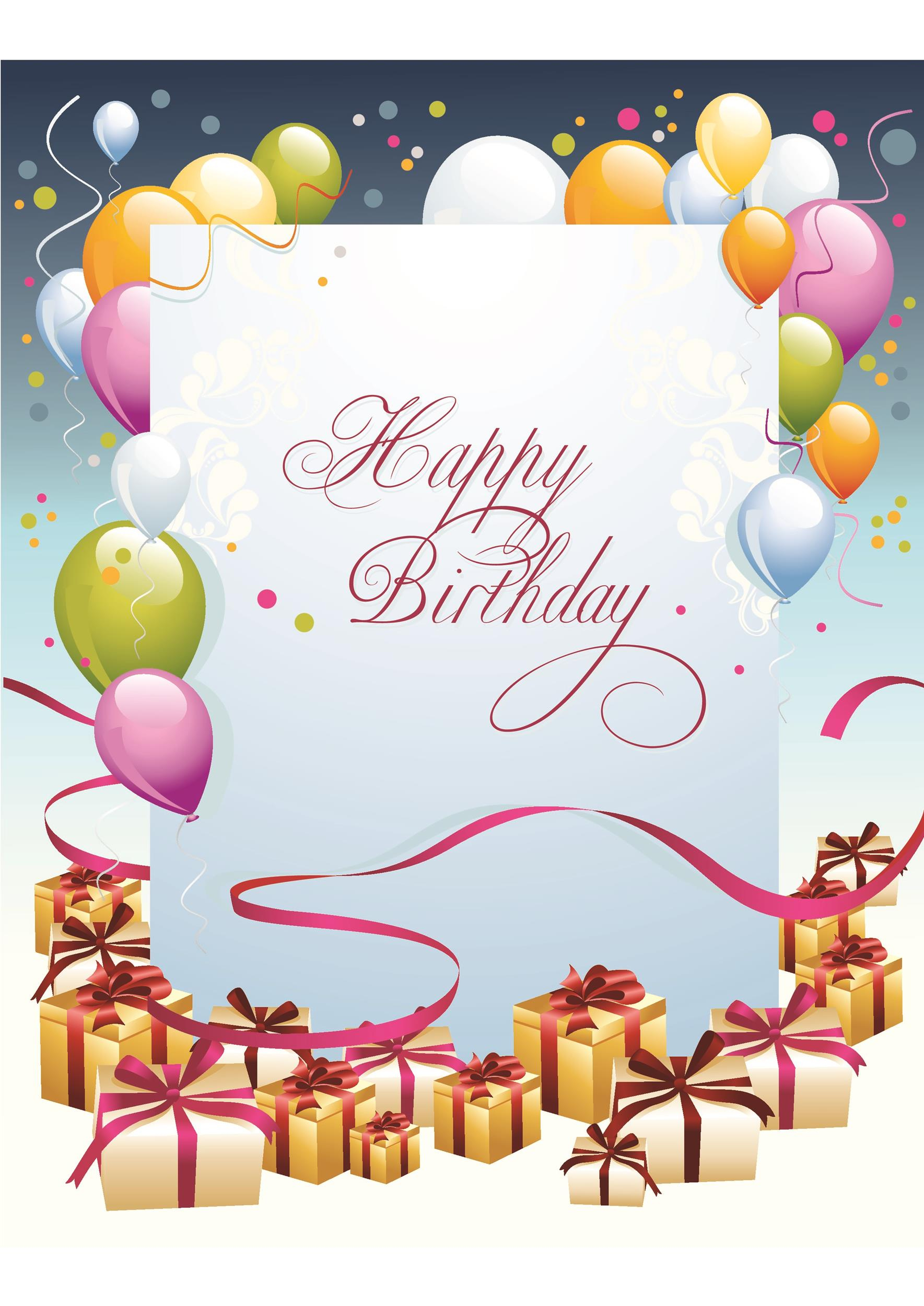 Happy Birthday Card Printable in Free Online Printable Birthday Cards