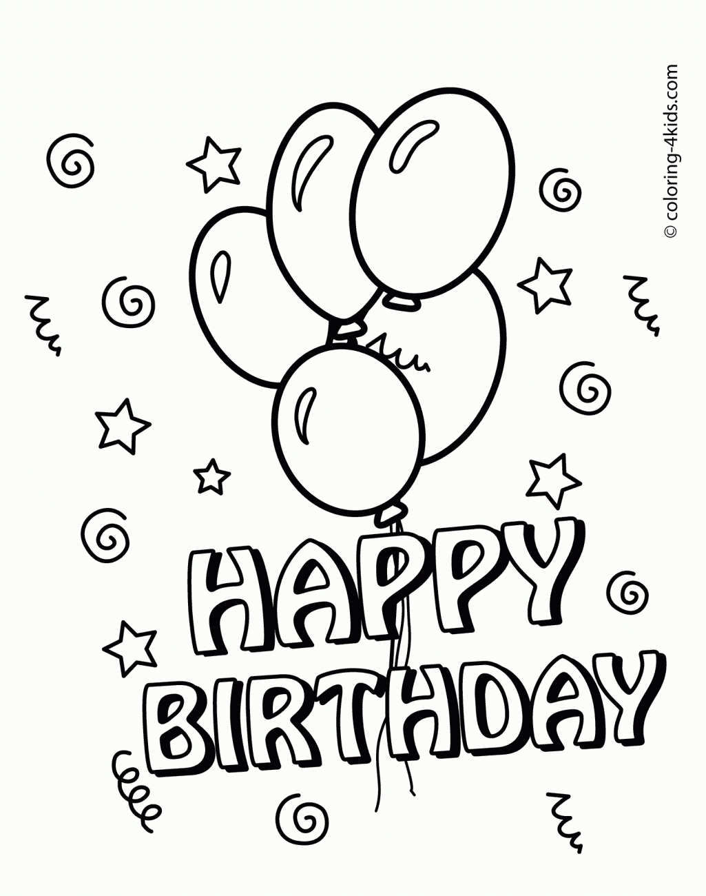 Happy Birthday Mom Coloring Page Printable Coloring Page Crayola with regard to Crayola Printable Birthday Cards