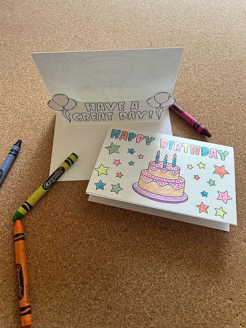 How To Make A Pop Up Birthday Card - Free Printable - Pjs And Paint throughout Printable Pop Up Birthday Card