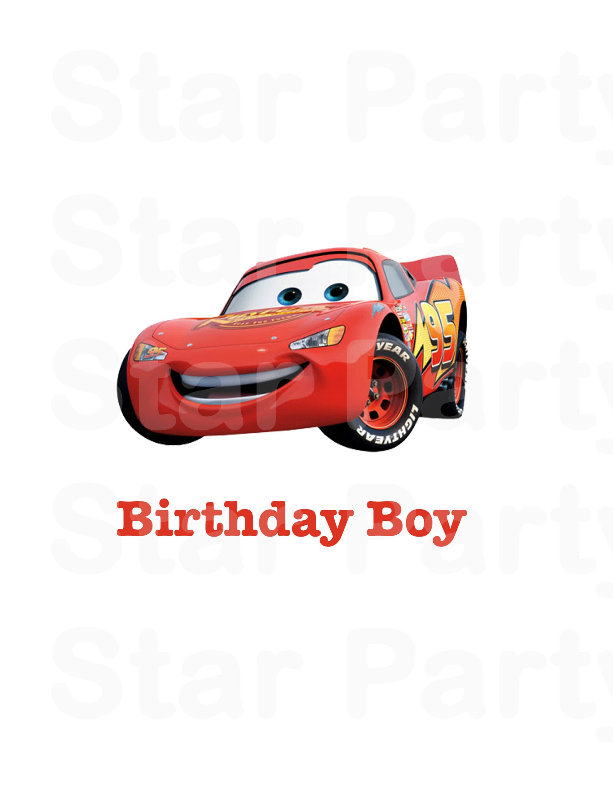 Instant Download, Birthday Boy, Lightening Mcqueen, Cars, Digital with regard to Printable Lightning Mcqueen Birthday Card