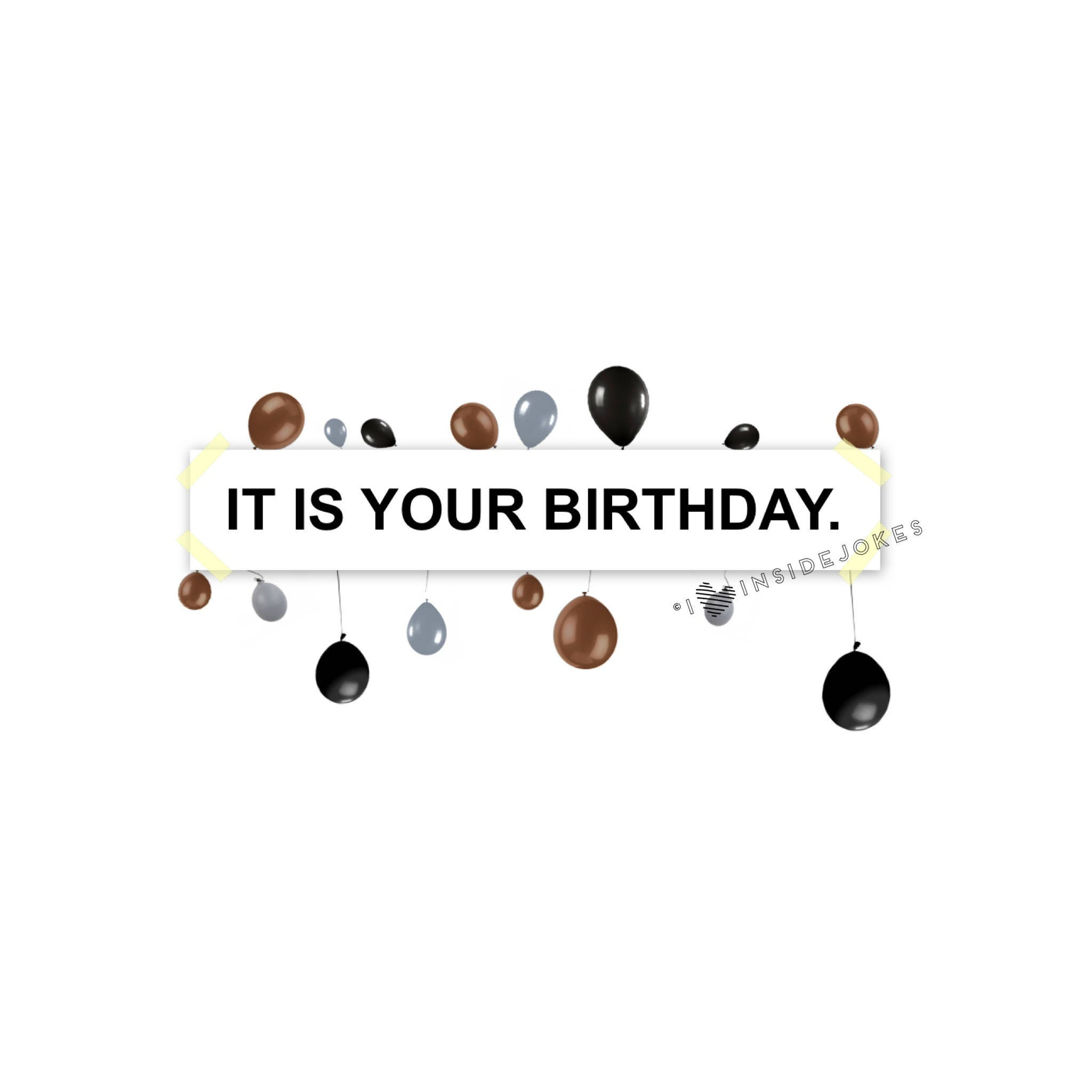 It Is Your Birthday Digital Download Greeting Card The Office Tv in It Is Your Birthday Card Printable