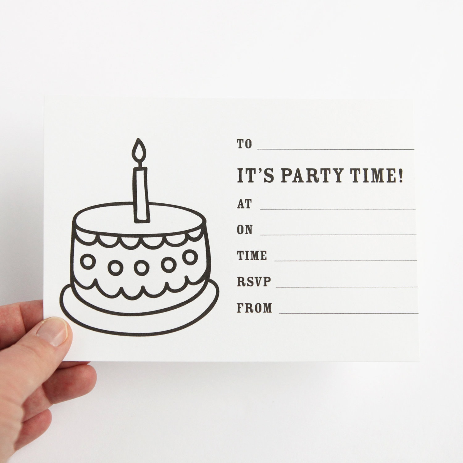 Kids Birthday Invitation Party Printables Fill In Invitations Ages within Birthday Card Invitations Printable