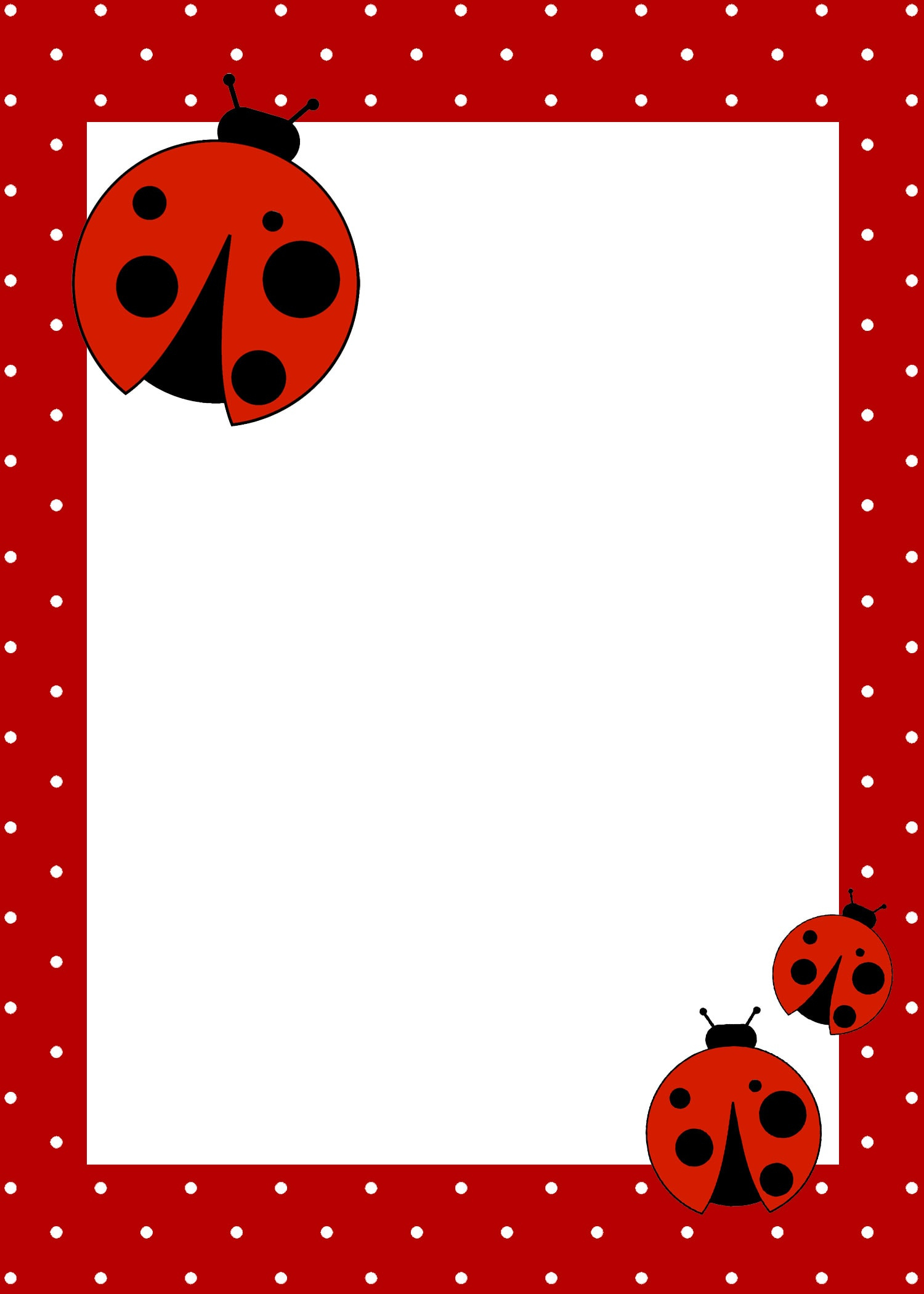 Ladybug Birthday Party With Free Printables - How To Nest For Less™ for Ladybug Birthday Cards Printable