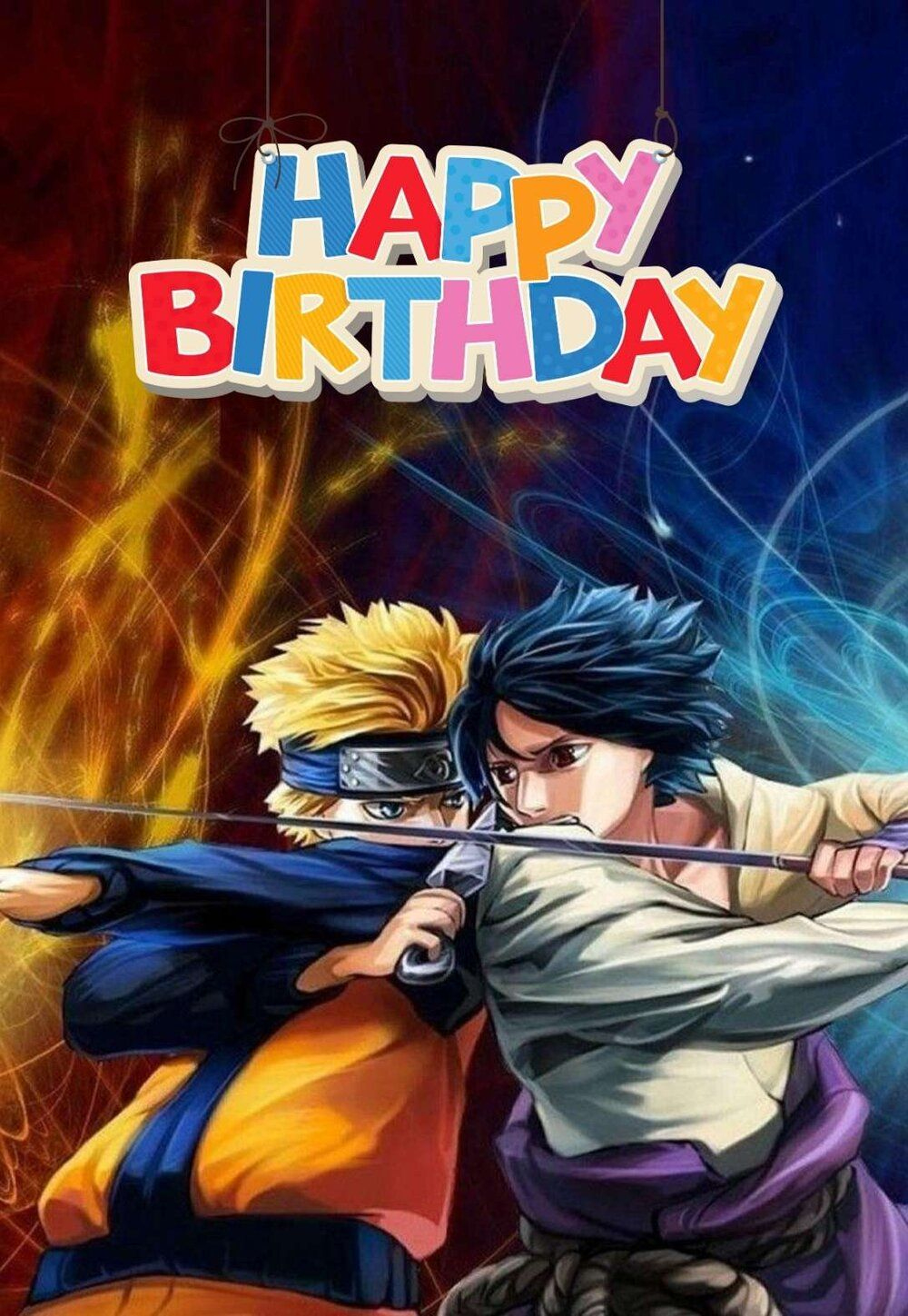 Naruto Printable Birthday Cards — Printbirthday.cards throughout Printable Anime Birthday Cards