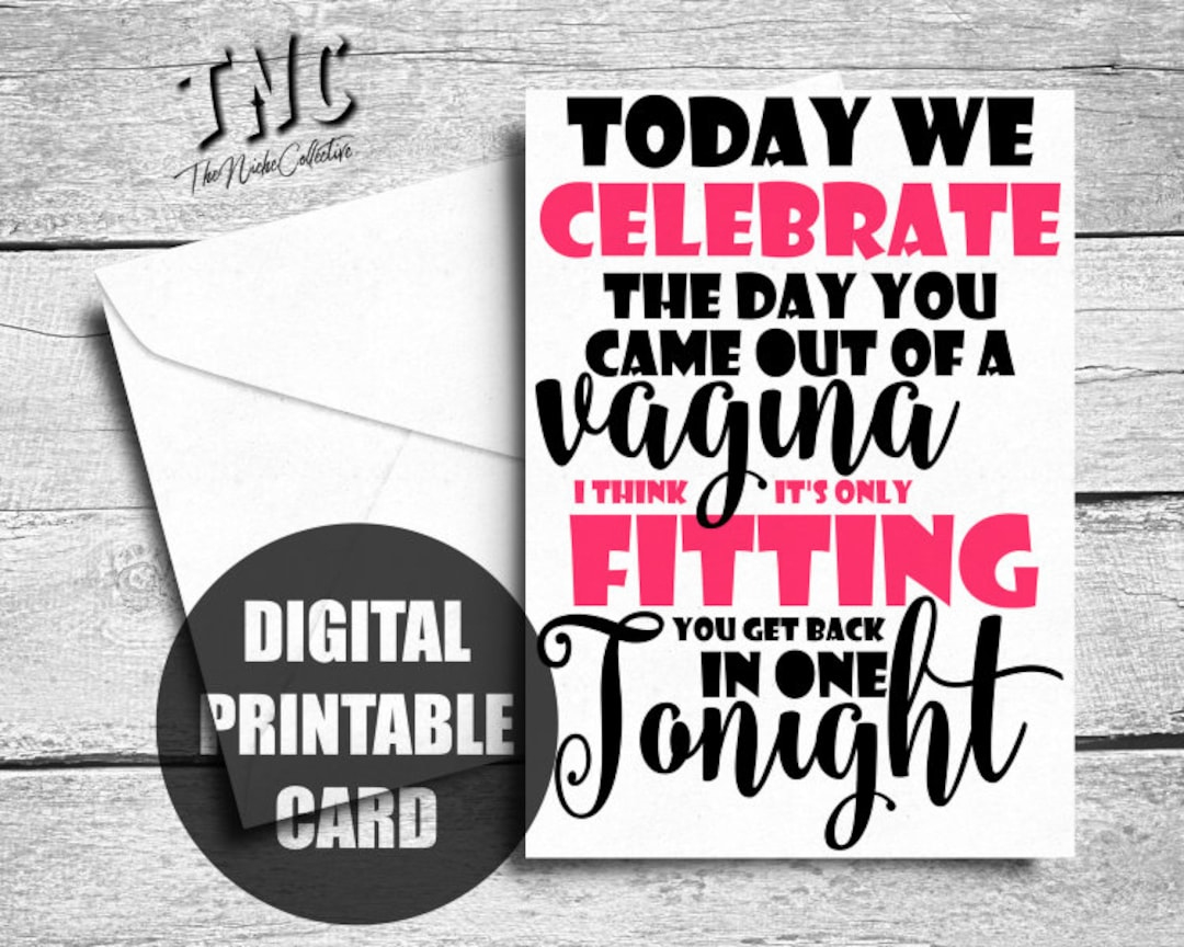 Naughty Birthday Card Printable Funny Birthday Card Boyfriend Sexy Birthday Card Birthday Card Husband Dirty Birthday Card For Him - Etsy inside Inappropriate Birthday Cards Printable