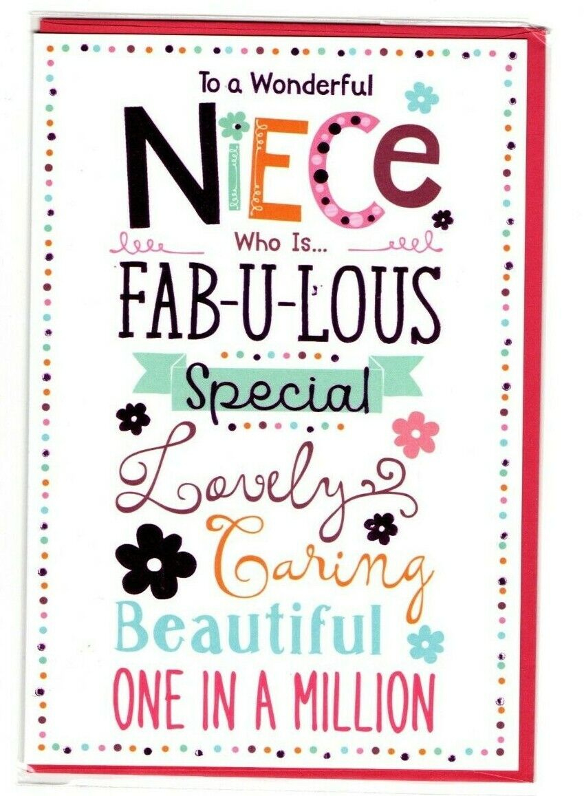 Niece Birthday Card Birthday Scriptgreetings Free P&amp;amp;P with regard to Free Printable Birthday Cards For Niece