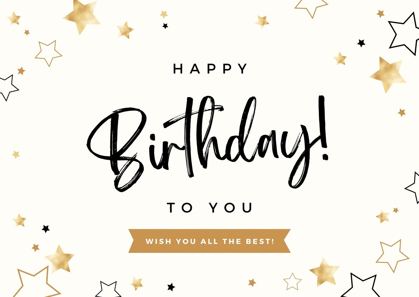 Page 10 - Free Printable Card Templates You Can Customize | Canva in Free Printable Birthday Cards For Boss