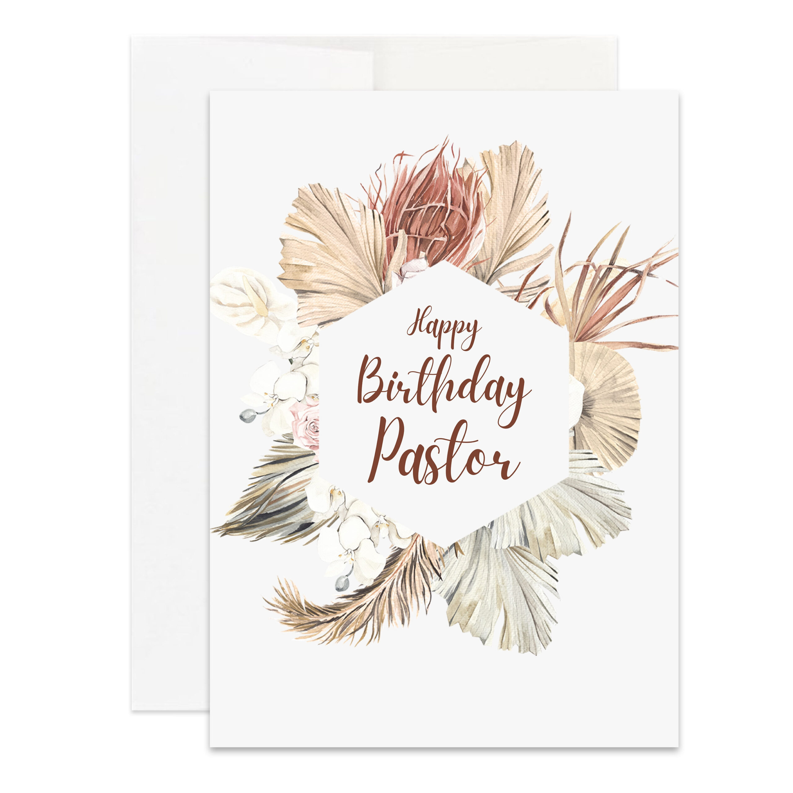 Pastor Birthday Card For Pastor Card Happy Birthday Pastor throughout Printable Birthday Cards For Pastors