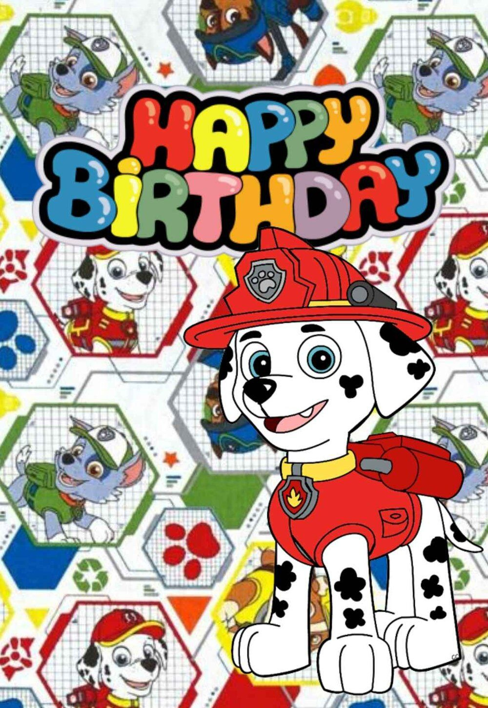 Paw Patrol Printable Birthday Cards — Printbirthday.cards within Paw Patrol Printable Birthday Card