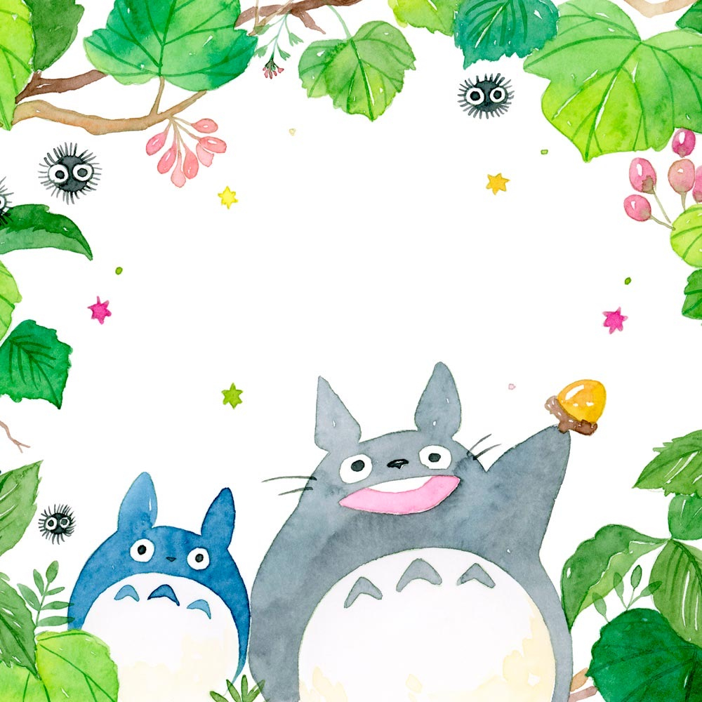 Penelopeloveprints On X: &amp;quot;I Made Some Greeting Cards For Digital intended for Totoro Birthday Card Printable