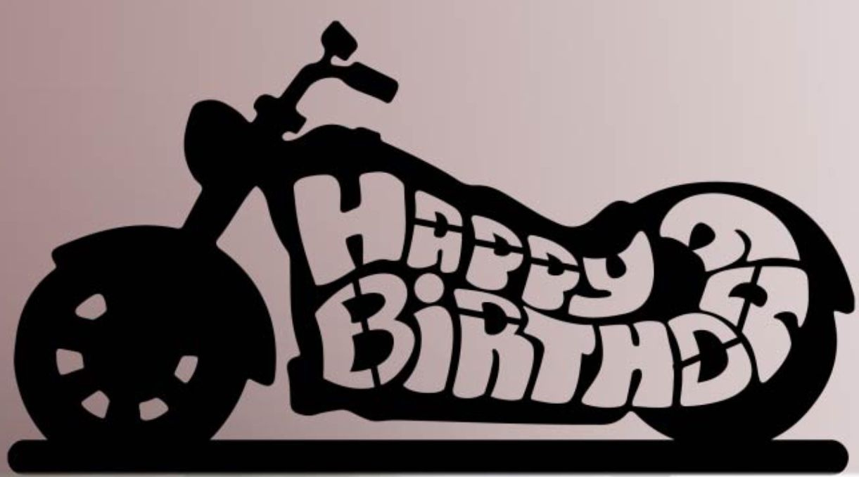 Pin Page intended for Free Printable Motorcycle Birthday Cards