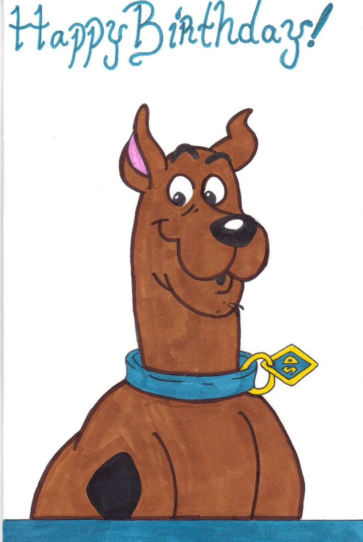 Pin Page pertaining to Scooby Doo Birthday Cards Free Printable