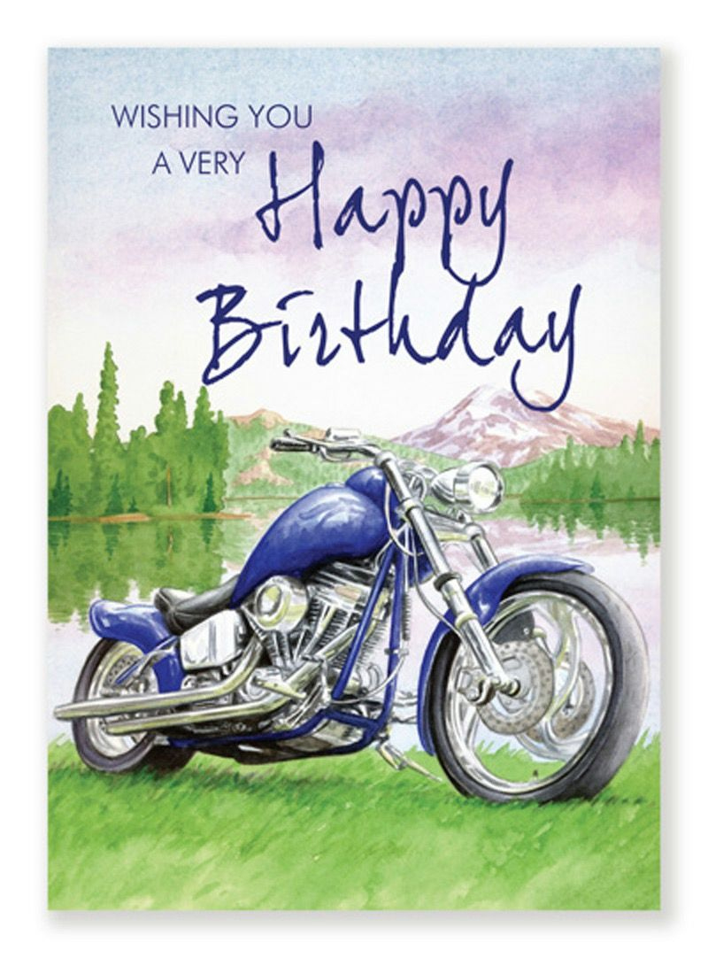 Pin Page with Motorcycle Birthday Cards Free Printable