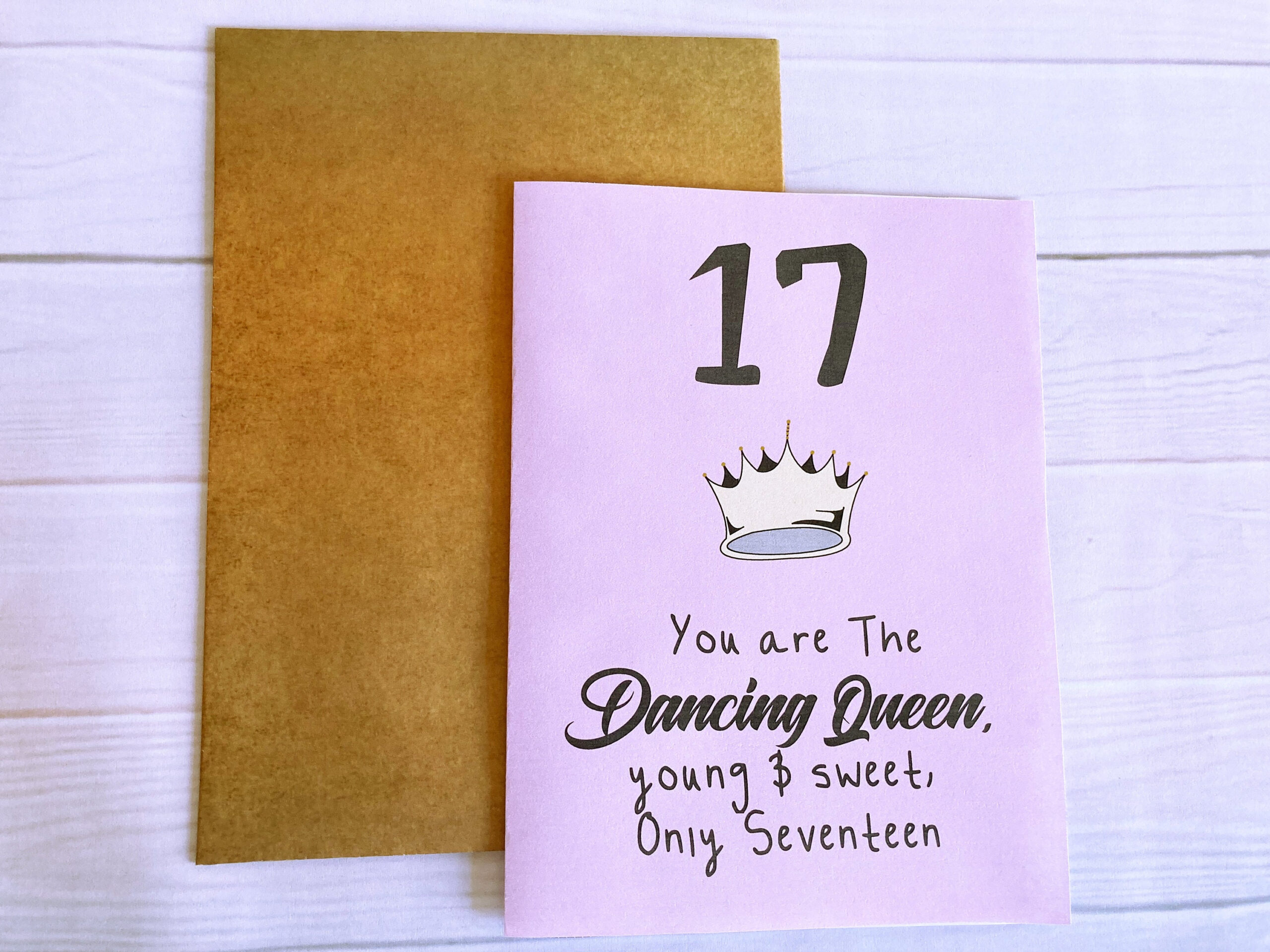 Printable 17Th Birthday Card, 17 Dancing Queen, Cute 17Th Card regarding Free Printable 17Th Birthday Cards