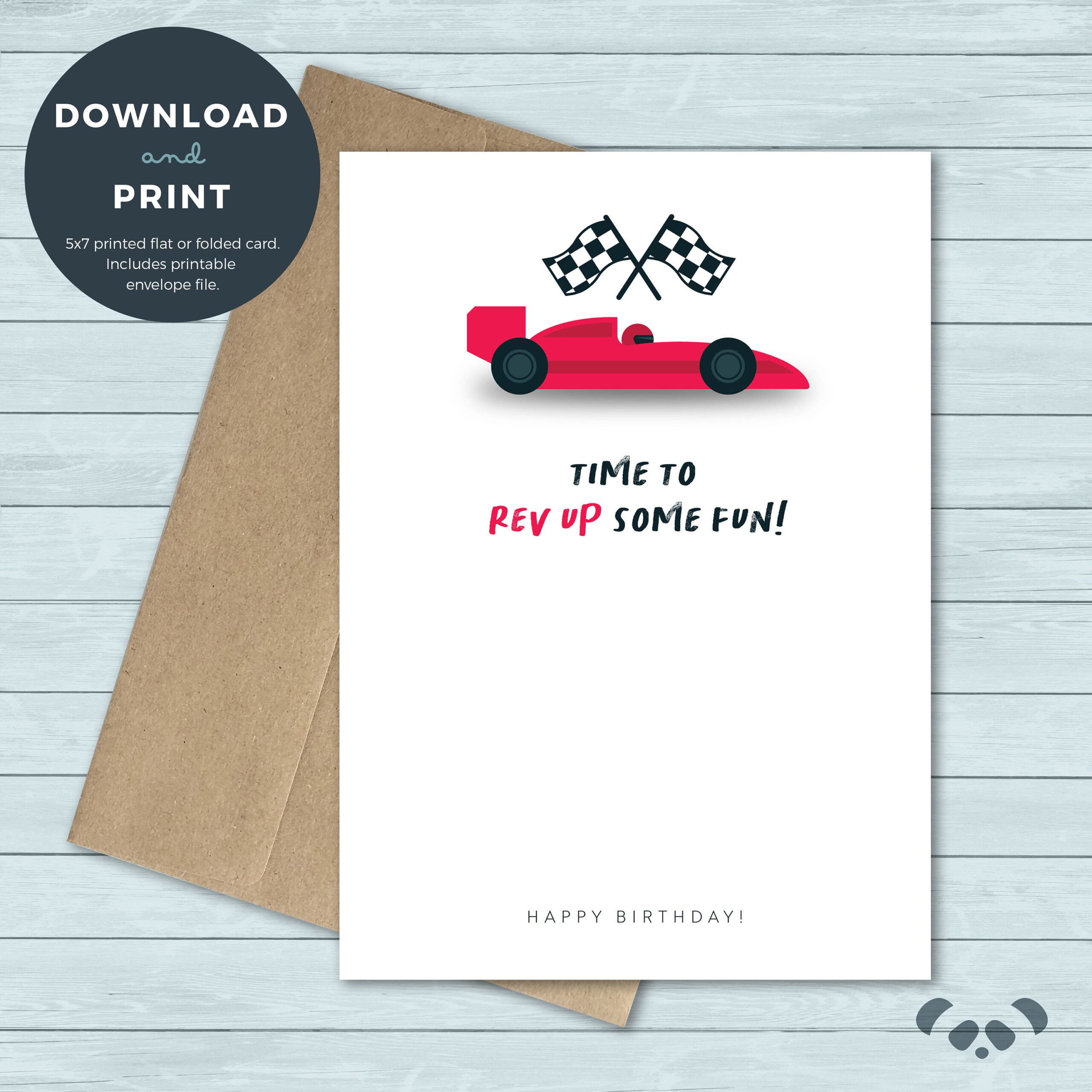 Printable Birthday Card Race Car, Fast, Sports Car Birthday Card intended for Car Birthday Card Printable