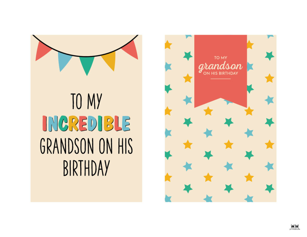 Printable Birthday Cards - 110 Free Birthday Cards | Printabulls for Free Printable Granddaughter Birthday Cards