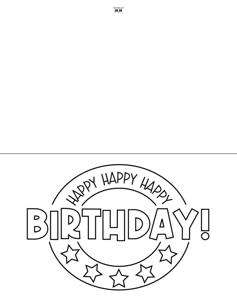 Printable Birthday Cards - 110 Free Birthday Cards | Printabulls for Happy Birthday Printable Card Free